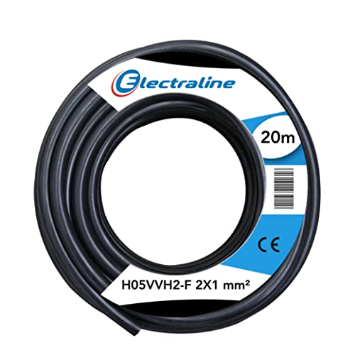 Electraline 10984 H05VVH2-F Cavo, Sezione 2x1 mm, Lunghezza... - High-Tech & Électronique Amazon Italie à 16.99€
