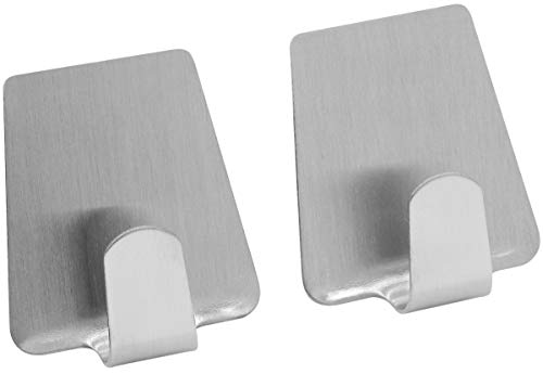 Fackelmann 61207 Klebehaken trapezförmig 5cm 2 Stück aus... - Maison & Cuisine Amazon Allemagne à 2.32€