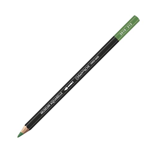 Caran d'Ache : Museum Aquarelle Crayon chromé Vert oxyde - Auto & Moto Amazon France à 6.08€