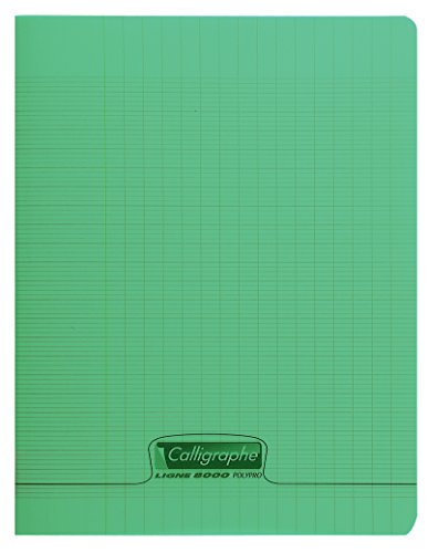 CALLIGRAPHE Cahier 8000 POLYPRO, 170 x 220 mm, vert - Fournitures Bureau Amazon France à 1.40€