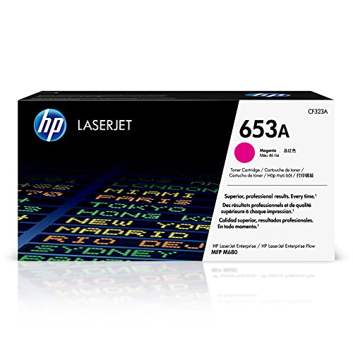 HP CF323A Cartouche d'impression Magenta 653A - Auto & Moto en promo à 298.52€