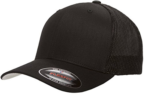 Flexfit Mixte Mesh Trucker Black One Size Casquette, Noir... - Sports & Fitness Amazon France à 13.49€