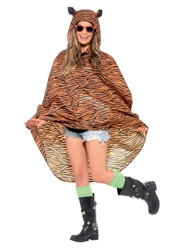 Smiffys Party Poncho del Tigre, con Bolsa con Asas... - Auto & Moto Amazon Espagne à 13.10€