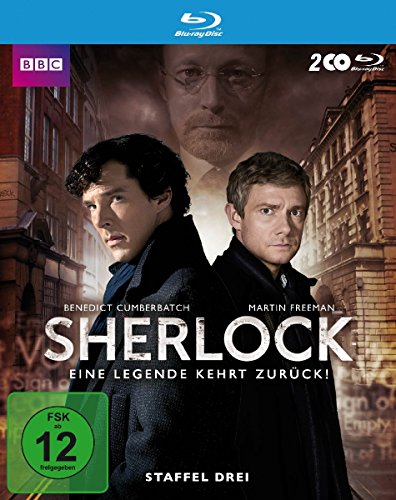 SHERLOCK-STAFFEL 3 - MOVIE [Blu-ray] [2013] [Region A & B &... - Livres & eBooks Amazon Royaume-Uni à 3.34€