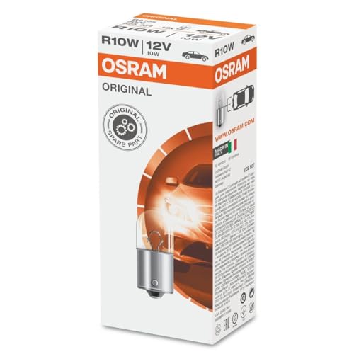 Osram 5008 Original Ampoules Halogène R10W 12 V, Boîte de... en promo à 9,48€ (-36%) sur Amazon FR