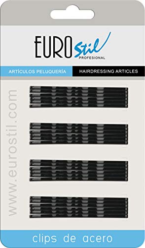 Eurostil Carton 24 Clips Ondulados Negro 70mm - Auto & Moto Amazon Espagne à 1.57€