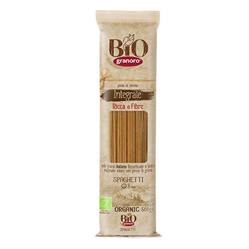 Spaghetti Integrali BioGranoro 500 G - Épicerie Amazon Italie à 1.70€