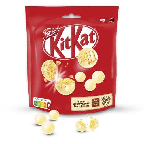 KitKat Ball - Billes au Chocolat Blanc - 250g - Sports & Fitness Amazon France à 4.55€