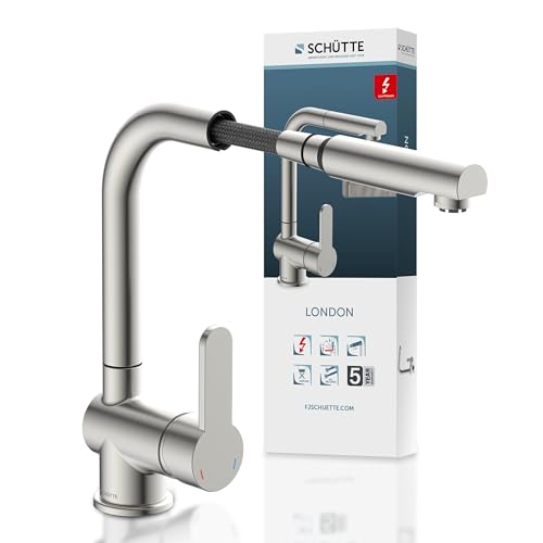 F.J. Chute 79729 London Kitchen Sink Mixer Tap Stainless... - Maison & Cuisine Amazon Royaume-Uni à 66.51€