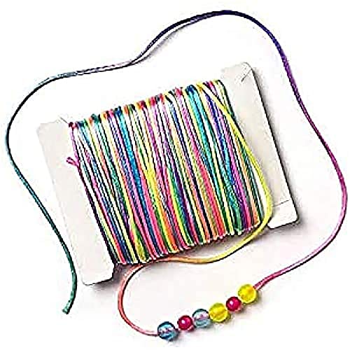 Baker Ross Bobine de Ficelle Arc-en-Ciel à Perles - 20 m... - Toys & Games Amazon France à 4.99€