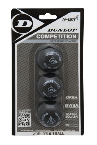 DUNLOP Competition Blister de 3 balles - Sports & Fitness Amazon France à 7.79€
