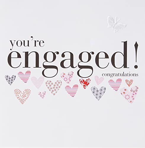 Claire Giles Greeting Cards, Wedding Engagement Card, Pink... - Jardin & Extérieur Amazon Royaume-Uni à 2.07€