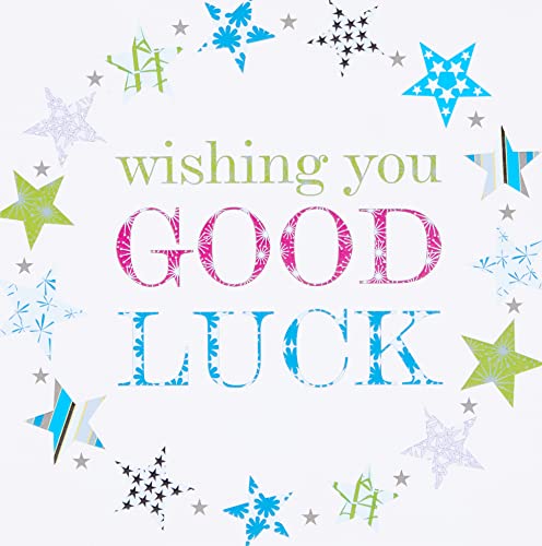 Claire Giles Greeting Cards, Good Luck Card, Blue Stars... - Auto & Motorcycle Amazon UK à 1.93€