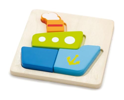 Viga Toys - Holzpuzzle - Schiff - Toys & Games Amazon Germany à 5.17€