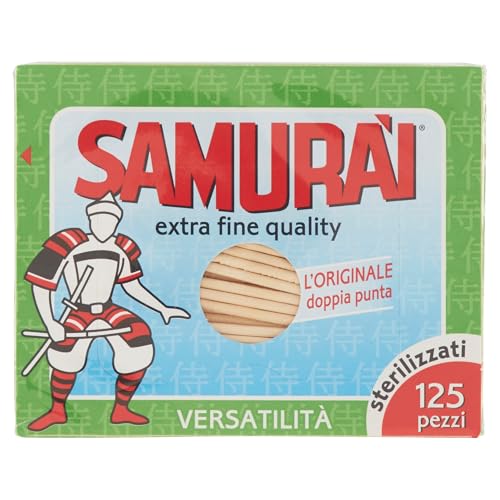 Samurai Stuzzicadenti Pz.125 X 3 - Amazon Italie à 1.18€