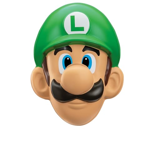Nintendo Super Mario Maske - Luigi/Erwachsen, Grün en promo sur Amazon