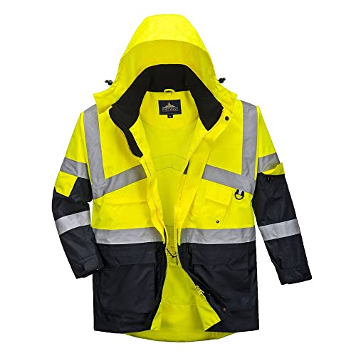 Portwest S760 Parka Bicolore Respirant Hi-Vis Jaune/Marine... - DIY & Tools Amazon France à 40.15€
