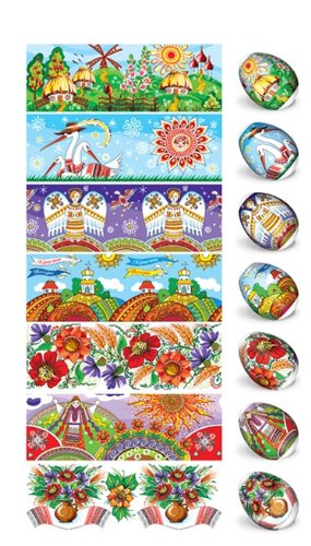 Ukrainisches Kunsthandwerk Ostereier Folie Schrumpffolie... - Loisirs Créatifs Amazon Allemagne à 1.50€