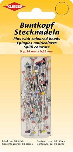 Kleiber + Co.GmbH Buntkopfstecknadeln - Maison & Cuisine Amazon Allemagne à 1.56€