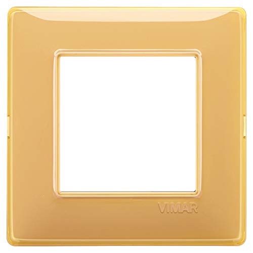 Vimar Series Flat Plate 2 Module Ambar Reflective Module - Maison & Cuisine Amazon Royaume-Uni à 16.42€
