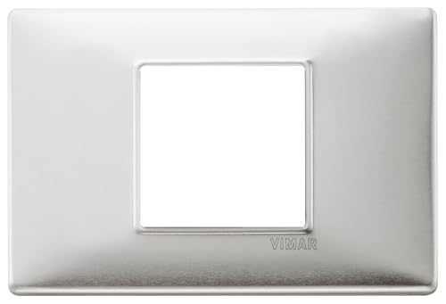 VIMAR SERIE Wandhalter – Platte 2 Modul Zentrale Aluminium... - Fournitures Bureau en promo à 9.52€