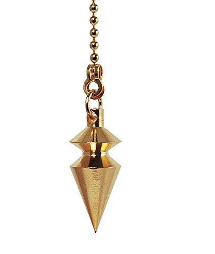 Pendule Triangle doré - ésotérisme - radiesthésie... - Maison & Cuisine Amazon France à 1.99€