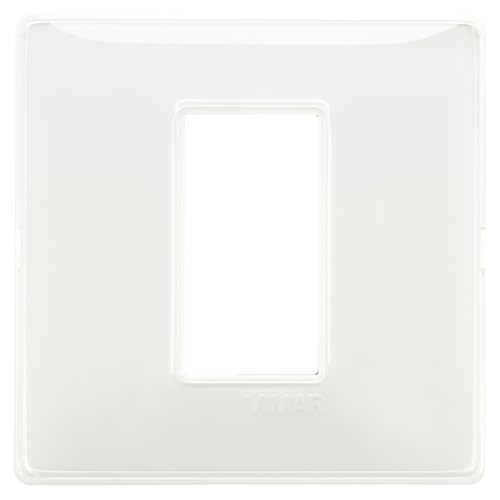 VIMAR Series Wall Mount - Plate 1 Module Reflex Snow - Maison & Cuisine Amazon Royaume-Uni à 15.49€