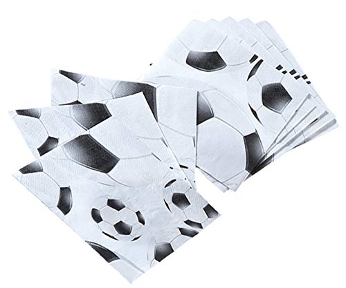 tib 15641 Fußball-Servietten, 20 Stück pro Packung... - Sports & Fitness Amazon Allemagne à 1.89€