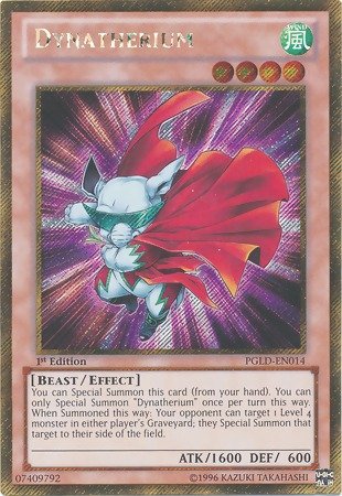 Yu-Gi-Oh! - Dynatherium (PGLD-EN014) - Premium Gold - 1st... - Jeux Vidéo & Consoles en promo à 32.15€