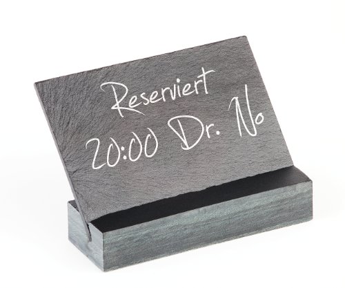 APS 60 Tischtafel, Informationstafel, Schiefer Schild... - Maison & Cuisine Amazon Allemagne à 6.90€