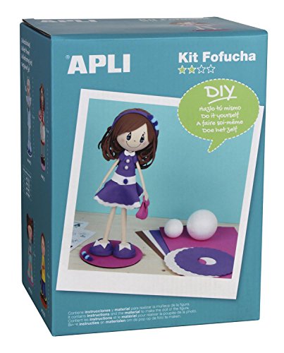 Apli 13606 Kit Poupée en Mousse Alice, Rose - Jouets & Jeux Amazon France à 11.90€