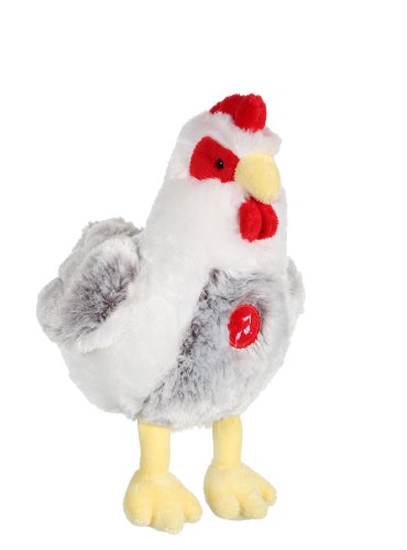 Gipsy – 070354 – Peluche – Gallina – Bianco/Grigio Acustica... - Jouets & Jeux en promo à 16.90€