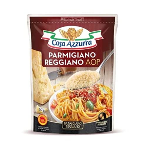 Casa Azzurra Parmigiano Reggiano Râpé, 60g - Amazon France à 1.95€