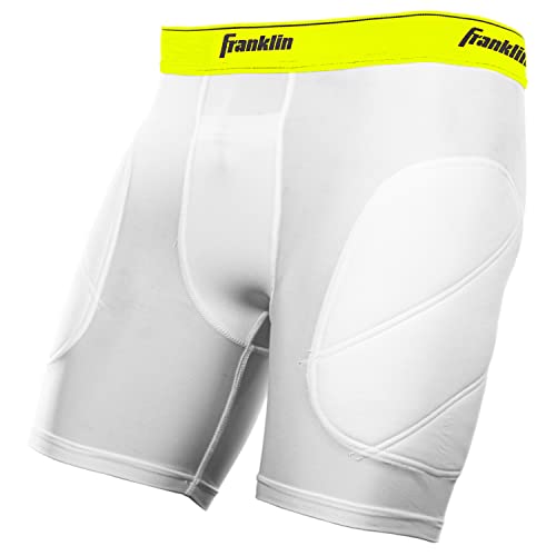 Franklin Sports Youth coulissante Short, Blanc - Sports & Fitness en promo à 22.38€