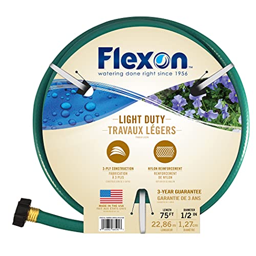 Flexon 1/5.1 cm x 22.9 m Leichter Gartenschlauch - Leicht... - Jardin & Extérieur Amazon Allemagne à 31.80€