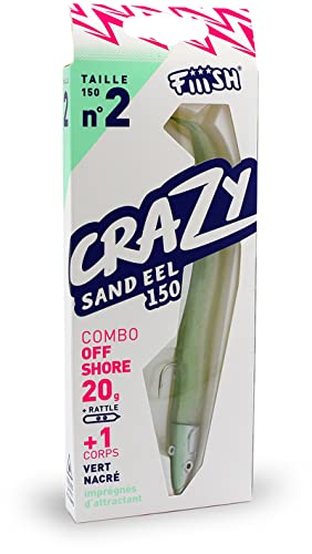 Fiiish Crazy Sand Eel 150 Combo Off Shore 20g Pearl Green... - Beauté & Parfums Amazon Royaume-Uni à 6.00€