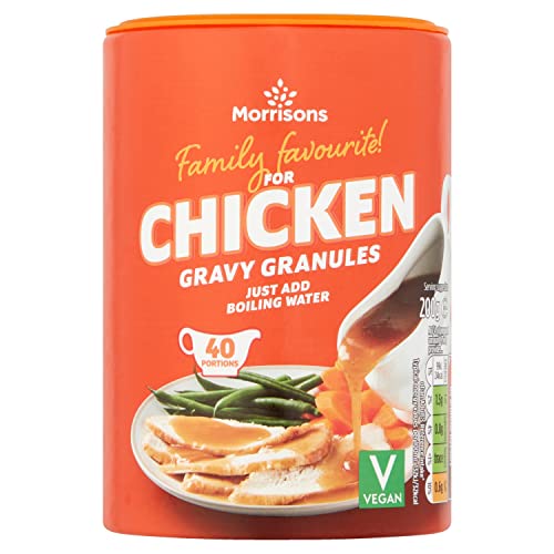 Morrisons Chicken Gravy Granules, 200g - Épicerie Amazon Royaume-Uni à 0.80€