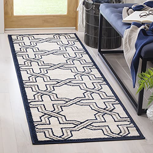 Safavieh Geometric Indoor/Outdoor Woven Runner Area Rug... - Garden & Outdoor Amazon UK à 49.99€