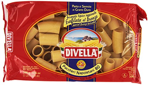 Divella - Paccheri, Gr.500 - Épicerie Amazon Italie à 1.40€