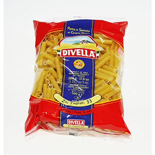 Divella 033 Ziti Tagliati Gr.500 - Épicerie Amazon Royaume-Uni à 1.59€