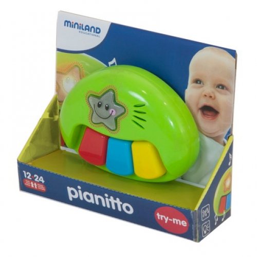 Miniland MINILAND97274 24 cm Pianitto Giocattolo - Jouets & Jeux en promo à 1.35€