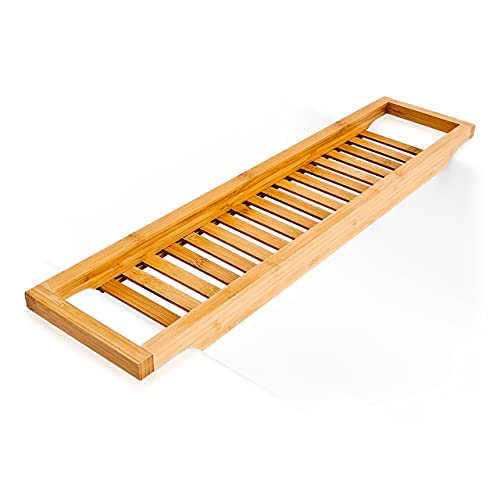 Relaxdays bamboo bath rack, with lattice look, bath bridge... - Sports & Fitness Amazon UK à 19.75€