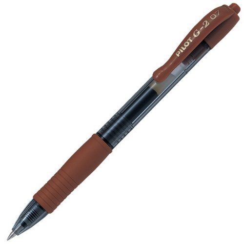 PILOT G-2 0.7mm FINE RETRACTIBLE PEN - CARAMEL (3 PACK) - High-Tech & Électronique Amazon Royaume-Uni à 6.03€