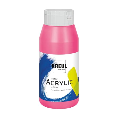KREUL 17063 - Triton Acrylic Liquid fluoreszierend Pink 750... - Maison & Cuisine Amazon Allemagne à 9.49€