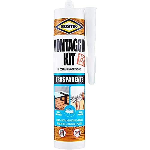 Bostik Montaggio Kit Trasparente cartuccia 310gr - Auto & Motorcycle Amazon Italy à 10.50€