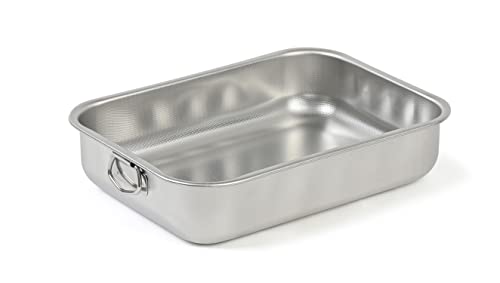 Steel Pan rosticciera Teglia INOX/INAD.High cm.40 - Home & Kitchen Amazon Germany à 37.50€