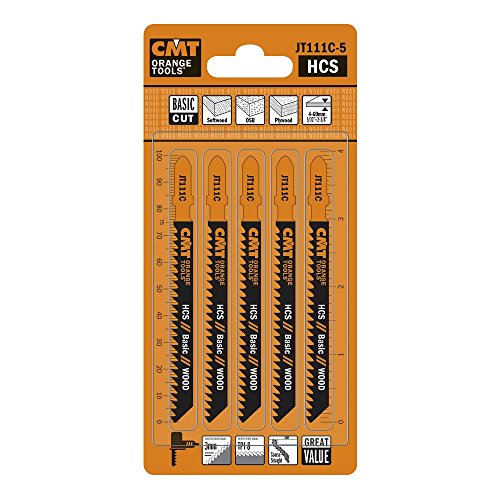 CMT JT111C-5 Jig Saw Blades for Wood – 5-Pack - Nouvelle promo Amazon à 2.75€