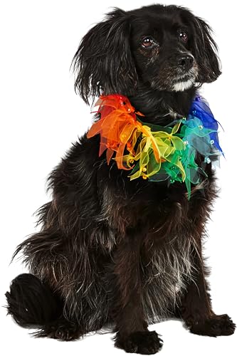 Rubie's Fancy Rainbow Pet Collar, Medium/Large - Animalerie Amazon Royaume-Uni à 7.30€