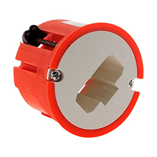 Zenitech Boîte DCL Applique Murs Creux placo Ø54mm - Rouge - Fournitures Bureau en promo à 2.60€