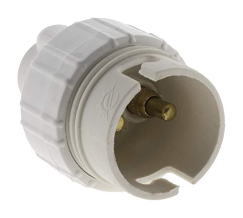Zenitech Portalámparas B22 de nailon con aro simple Blanco - Beauty & Fragrances Amazon Spain à 1.50€